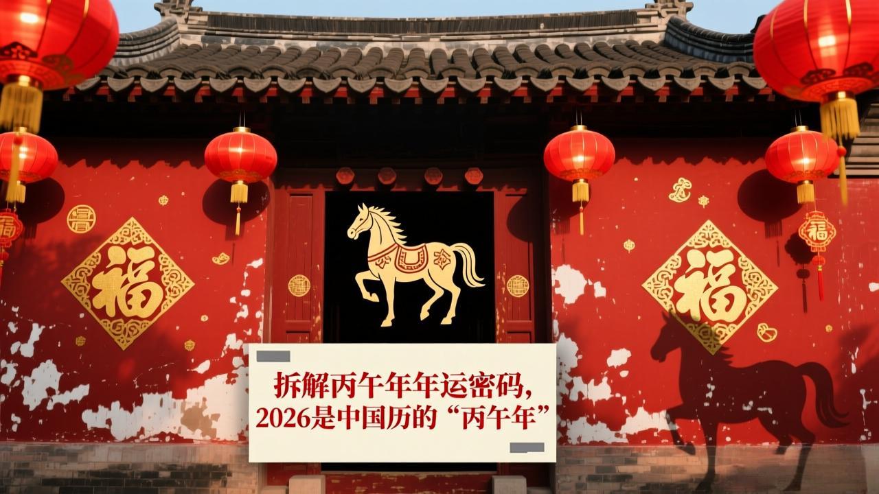 （17038期）付费文章：拆解丙午年年运密码，2026是中国历的“丙午年”