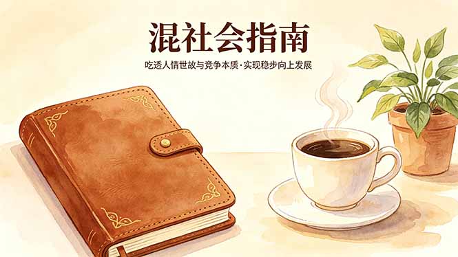 (18282期)付费文章:混社会指南,吃透人情世故与竞争本质,实现稳步向上发展